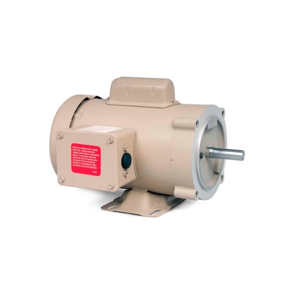 Baldor-Reliance Motor CFDL3510M, 1HP, 1725RPM, 1PH, 60HZ, 56CH, 3524L, TEFC, F1